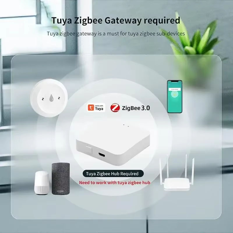 Tuya ZigBee 3.0 Water Leak Det - Smart Home Tools review and price