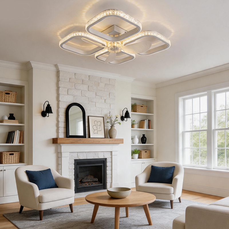 Smart LED Ceiling Fan Light wi - Smart Ceiling Fan review and price