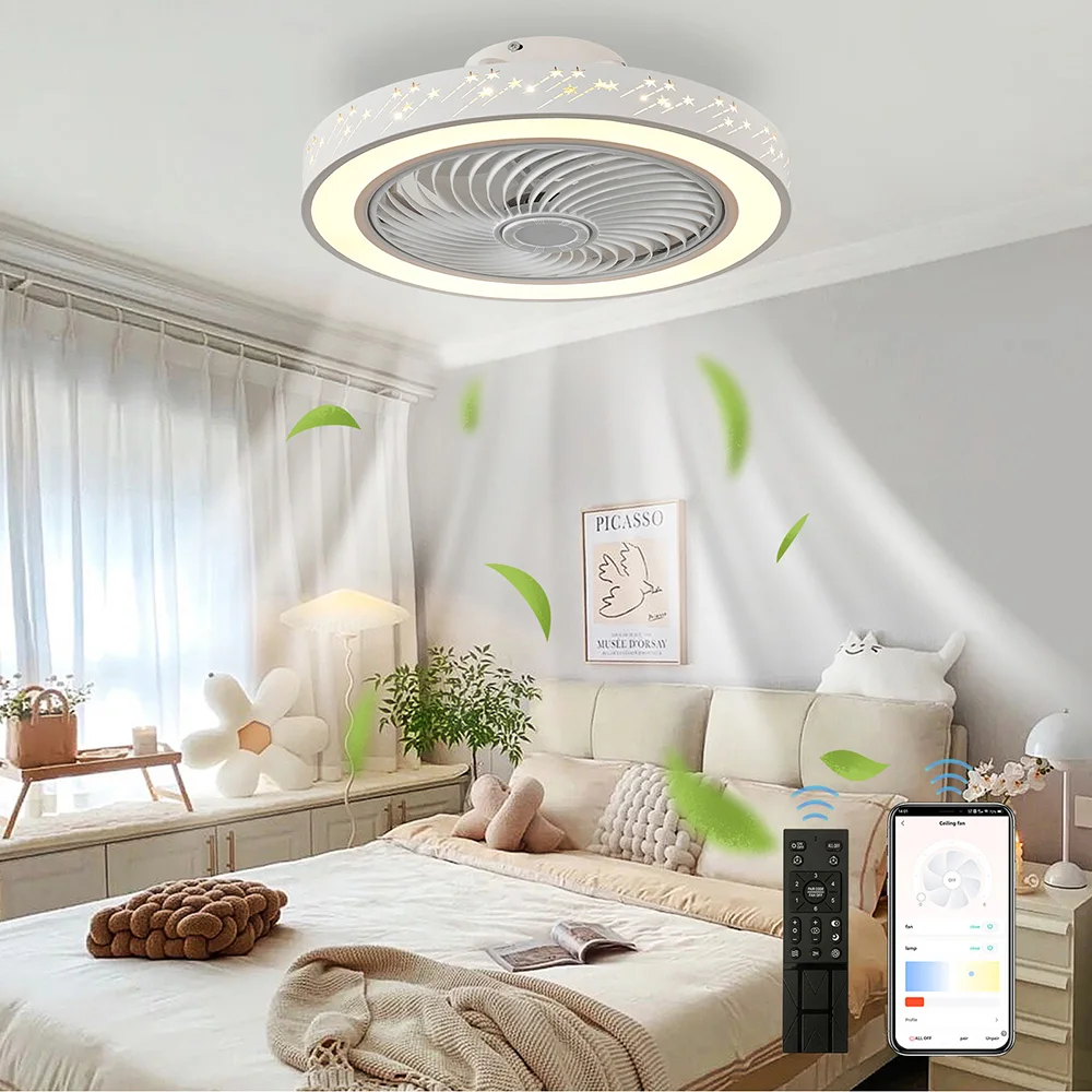 Smart App ceiling fan 46CM fan - Smart Ceiling Fan review and price