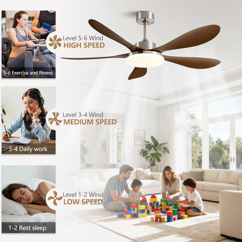 40/46/56inch 5 Blade DC Motor  - Smart Ceiling Fan review and price