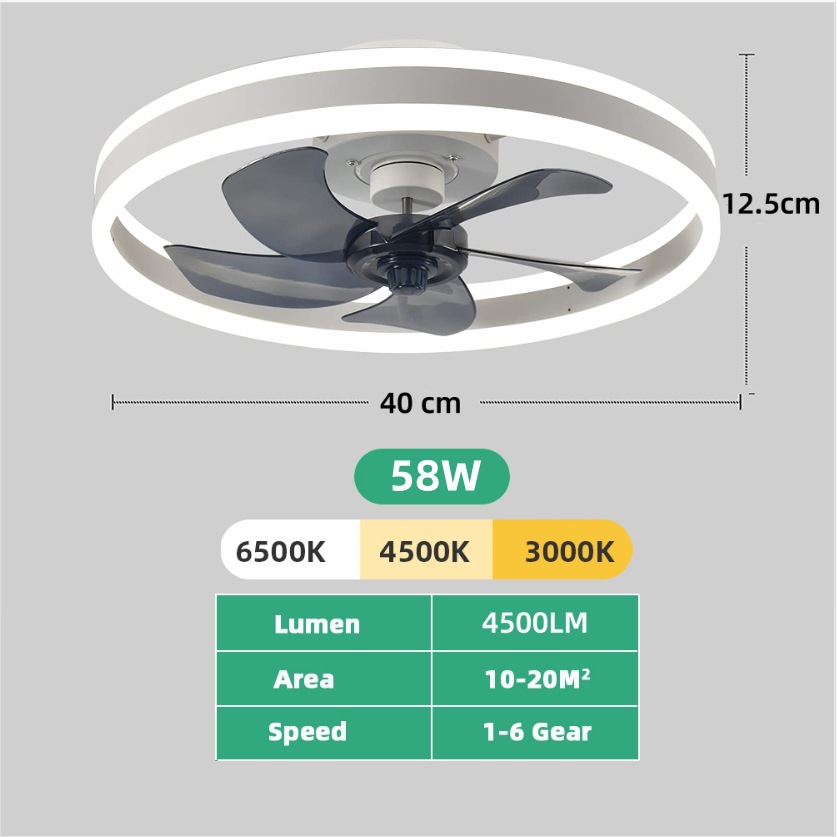 Smart Ceiling Fan with Lights  - Smart Ceiling Fan review and price