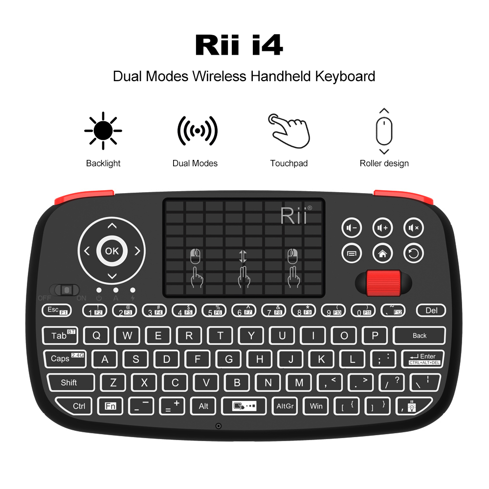 Rii I4 Mini BT Wireless Keyboa - Smart Home Keyboard review and price