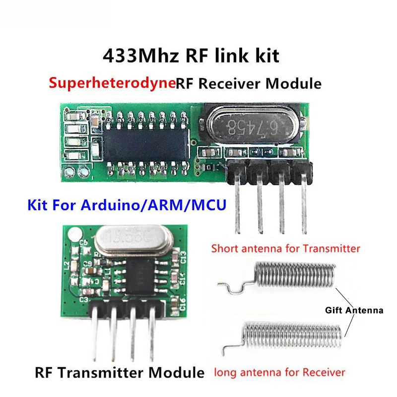 433Mhz RF Transmitter and Rece - Smart Home Arduino Project review and price