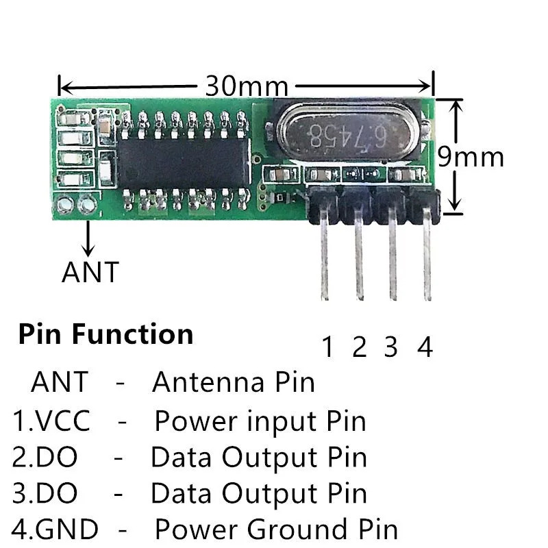433Mhz RF Transmitter and Rece - Smart Home Arduino Project review and price
