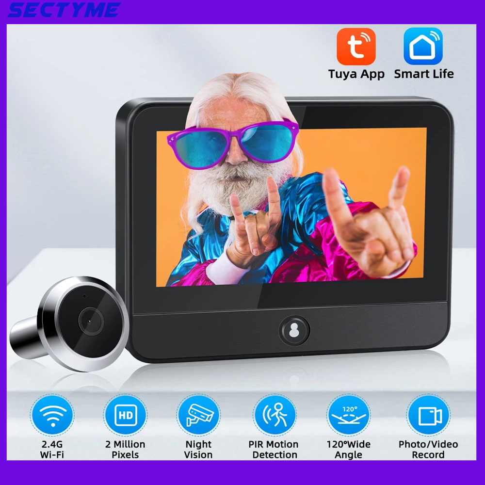 4.3 Inch Tuya Smart Home WiFi  - Smart Home Video Doorphone Ezviz review and price